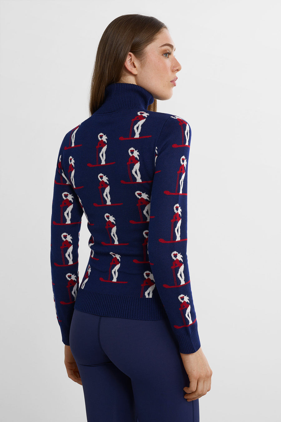 Club de Ski Sweater · Blue/Red