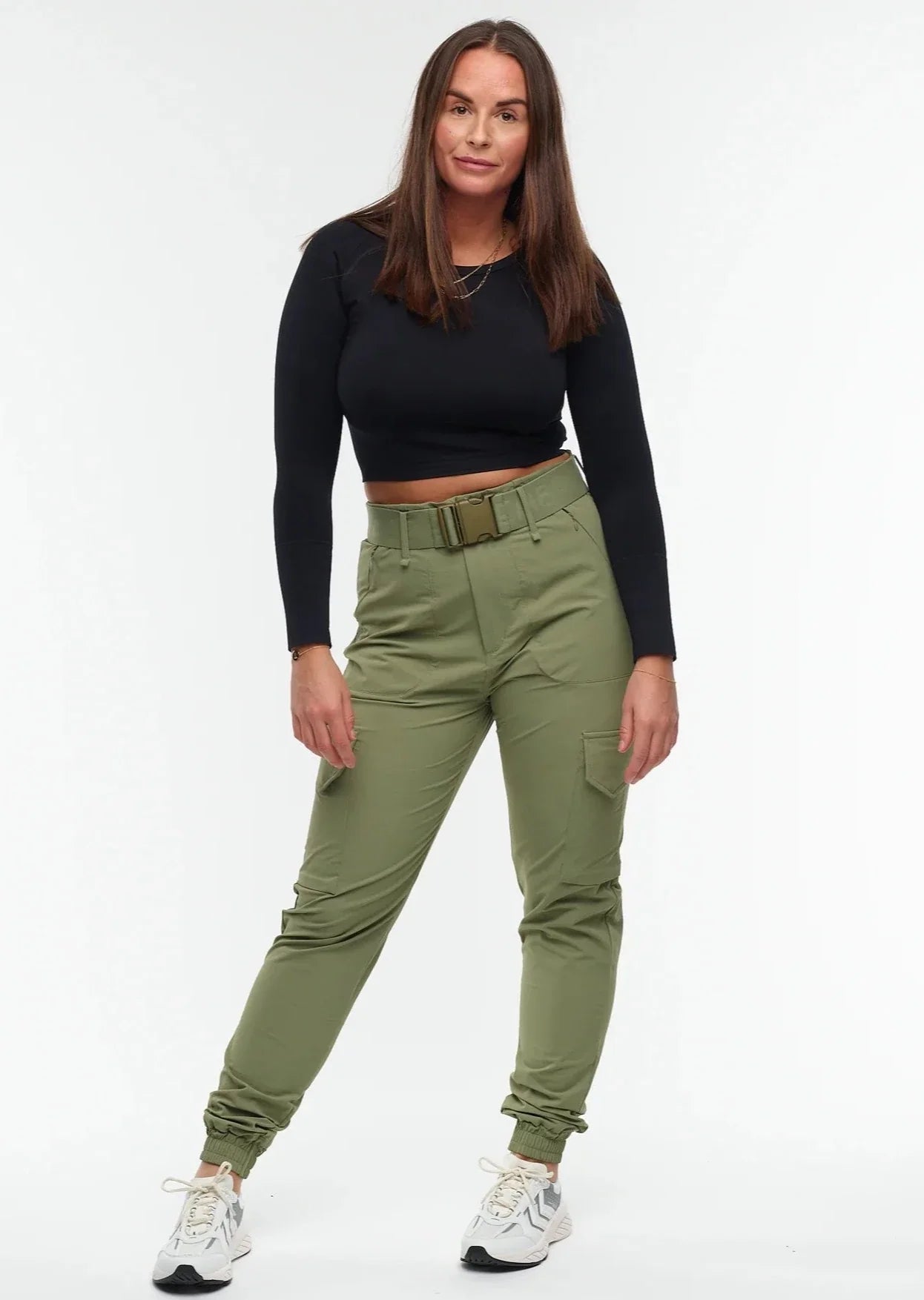 Embrace Cargo Pants - Green - for kvinde - EMBRACE - Bukser