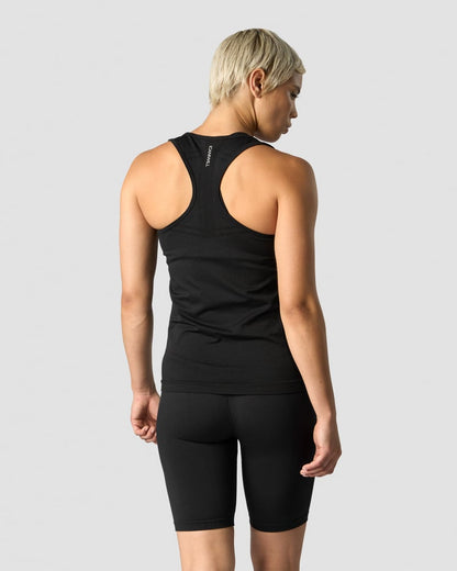 everyday seamless tank top black