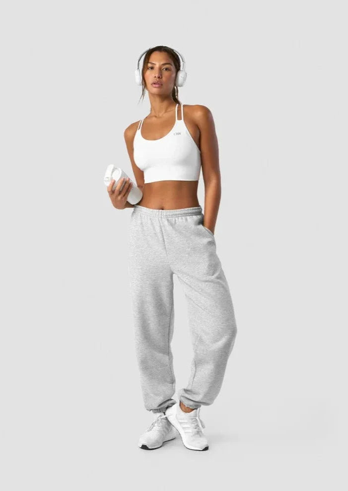 Everyday Sweatpants - Light Grey - for kvinde - ICANIWILL - Jogger