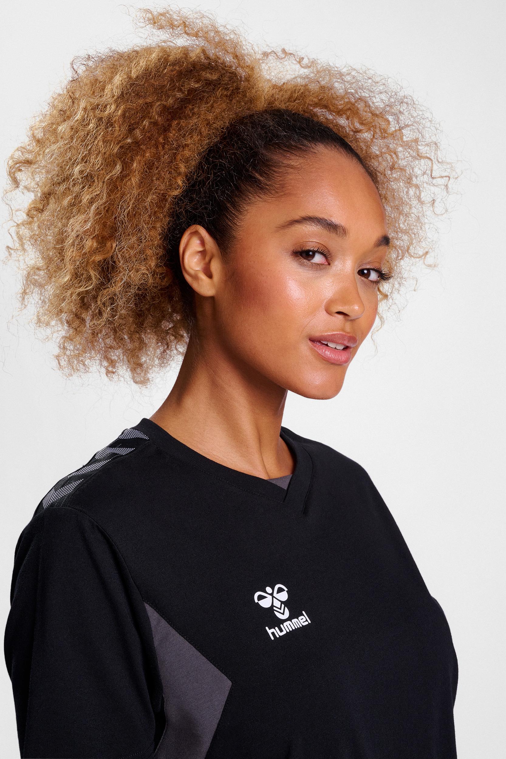 HUMMEL - Hmlauthentic Co T-shirt S/s Woman - Black