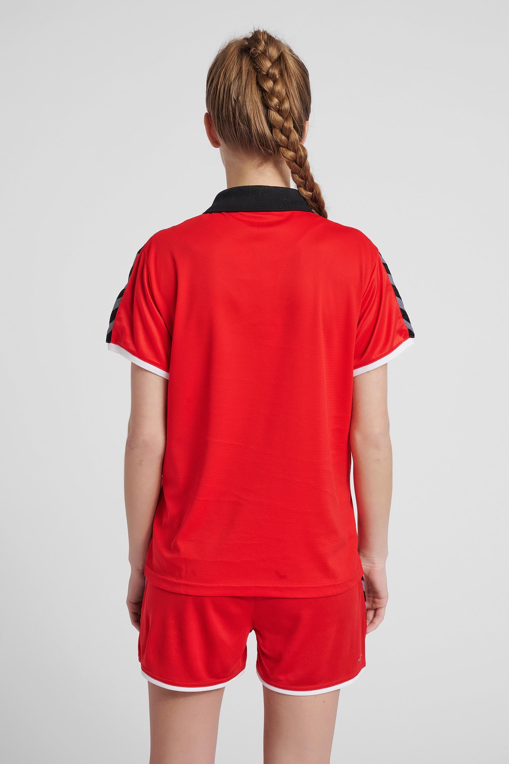 HUMMEL - Hmlauthentic Woman Functional Polo - True Red