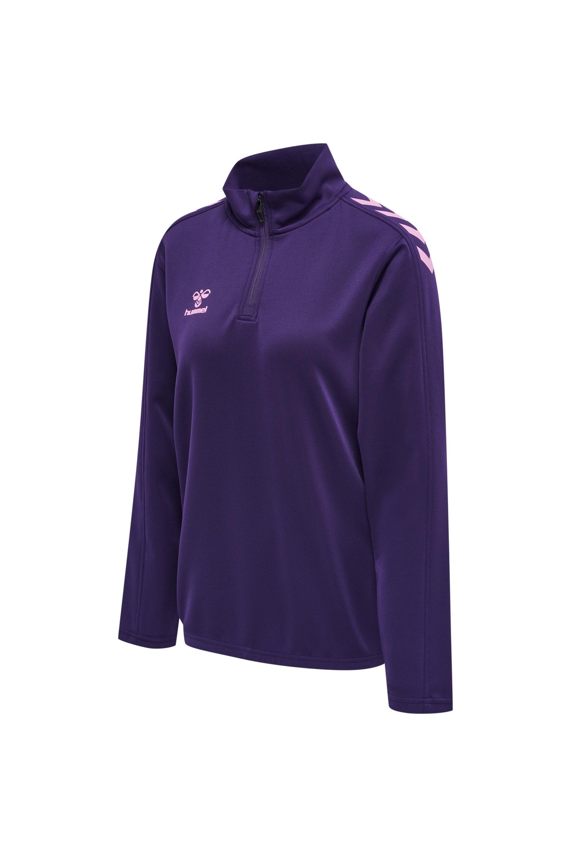 HUMMEL - Hmlcore Xk Half Zip Sweat Woman - Acai