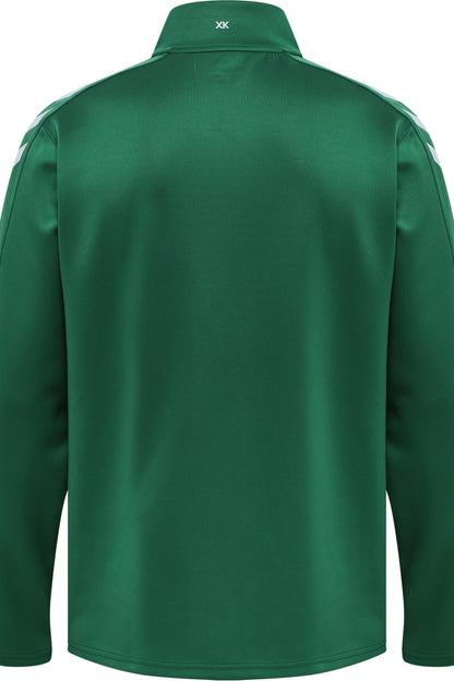 HUMMEL - Hmlcore Xk Poly Zip Sweat - Evergreen