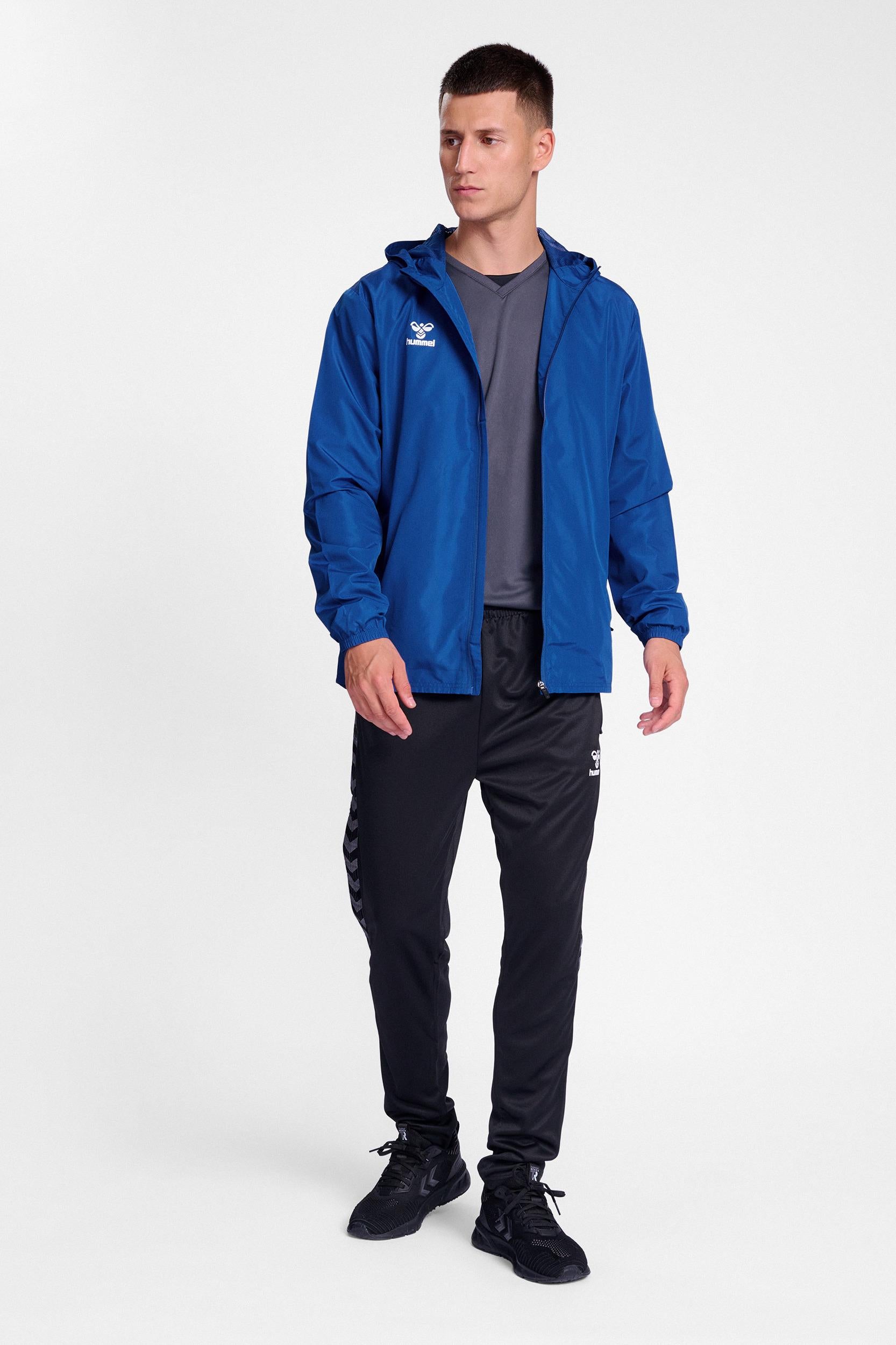 HUMMEL - Hmlessential Aw Jacket - True Blue