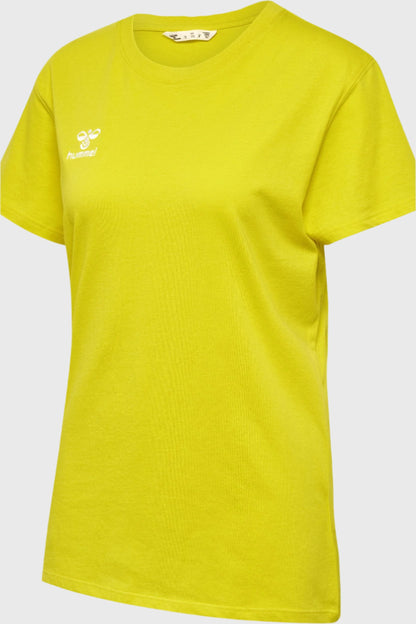 HUMMEL - Hmlgo 2.0 T-shirt S/s Woman - Blazing Yellow