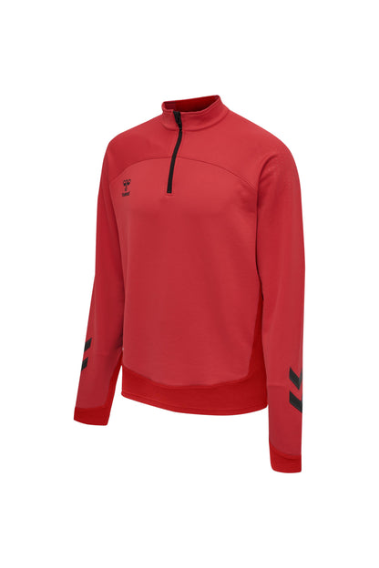 HUMMEL - Hmllead Half Zip - True Red