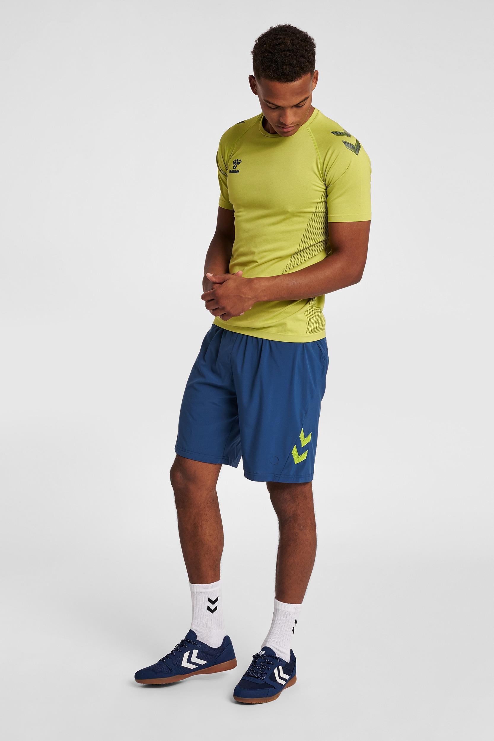 HUMMEL - Hmllead Pro Seamless Trn Jrs - Lime Punch