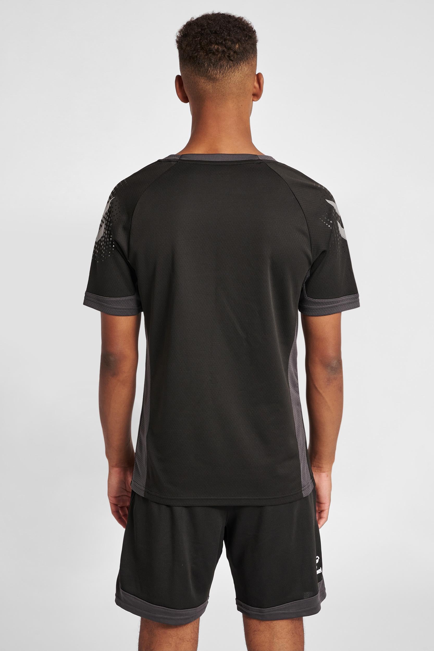 HUMMEL - Hmllead S/s Poly Jersey - Black