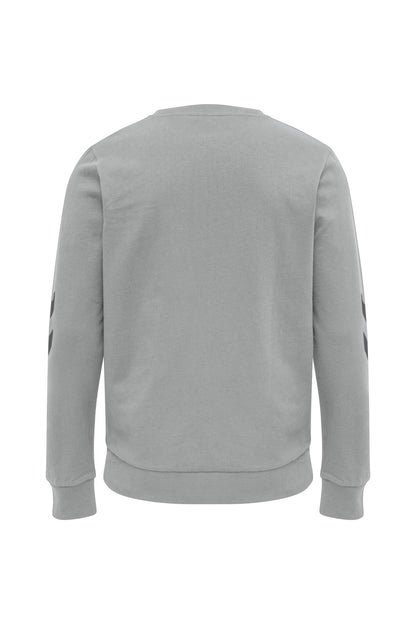 HUMMEL - Hmllegacy Sweatshirt Plus - Grey Melange