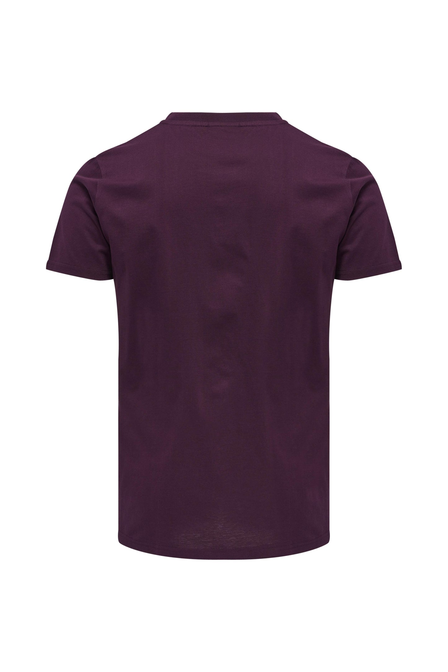 HUMMEL - Hmlmove Grid Cotton T-shirt S/s - Grape Wine