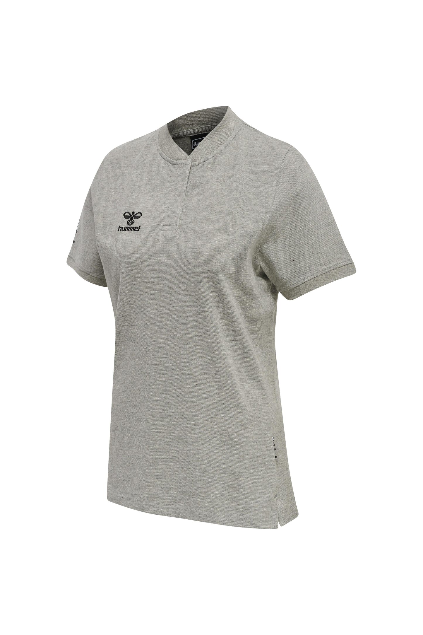 HUMMEL - Hmlmove Grid Polo Woman - Grey Melange