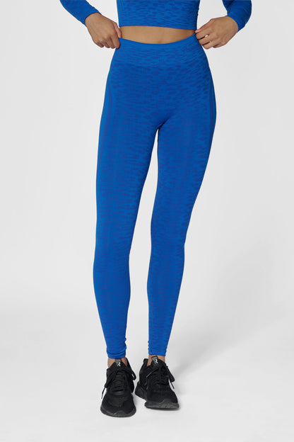 HUMMEL - Hmlmt Leo Seamless Mw Tights - Olympian Blue/sodalite Blue Me