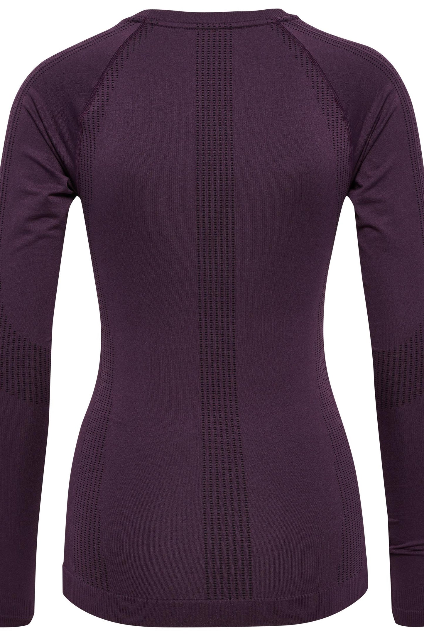 HUMMEL - Hmlmt Shaping Seamless T-shirt L/s - Plum Perfect