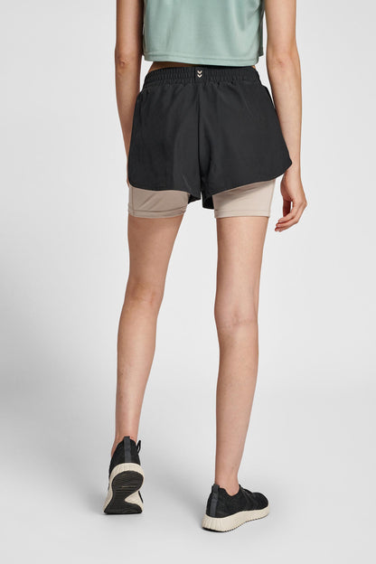 HUMMEL - Hmlmt Track 2 In 1 Shorts - Black