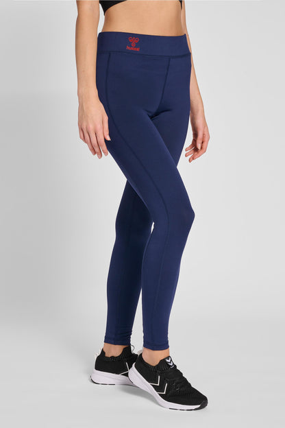 HUMMEL - Hmlq4 Hw Full Length Tights Wo - Marine