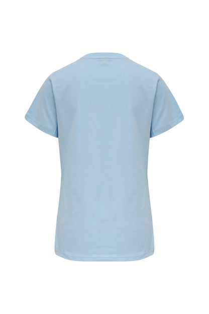 HUMMEL - Hmlred Basic T-shirt S/s Woman - Blue Bell