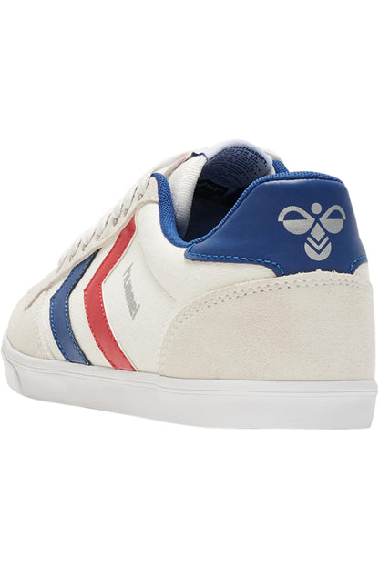 HUMMEL - Hummel Slimmer Stadil Low Shoes - White/blue/red/gum