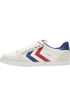 HUMMEL - Hummel Slimmer Stadil Low Shoes - White/blue/red/gum