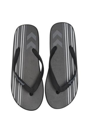 HUMMEL - Multi Stripe Flip Flop Shoes - Black