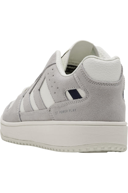 HUMMEL - St. Power Play Suede Mix Shoes - Lunar Rock/marshmallow