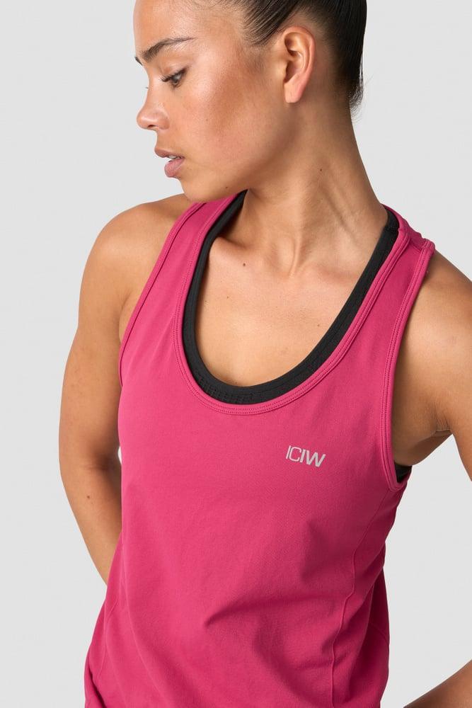 ICANIWILL - Everyday Seamless Tank Top - Dark Pink