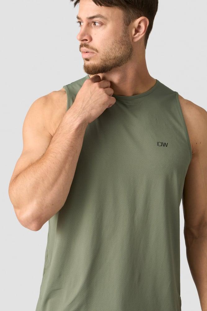 ICANIWILL - Stride Tank Top - Sage Green