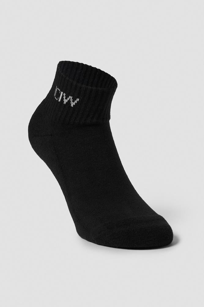 ICANIWILL - Training Half Socks - Black