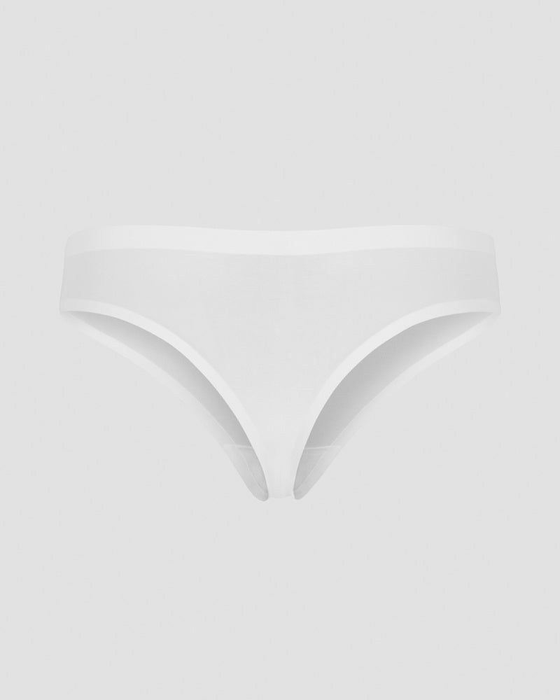 invisible thong 3-pack white