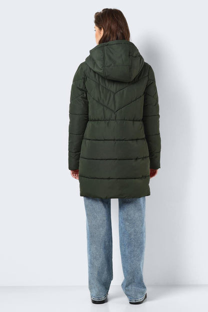 NOISY MAY - Dalcon L/s Long Jacket - Green