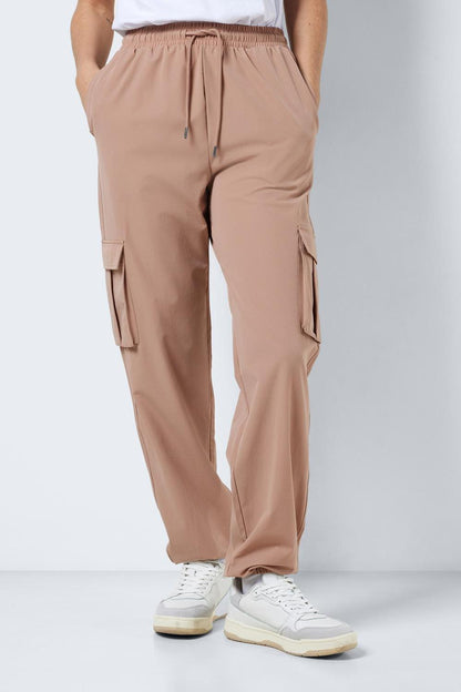 NOISY MAY - Kirby Hw Cargo Pants Wvn - Brown