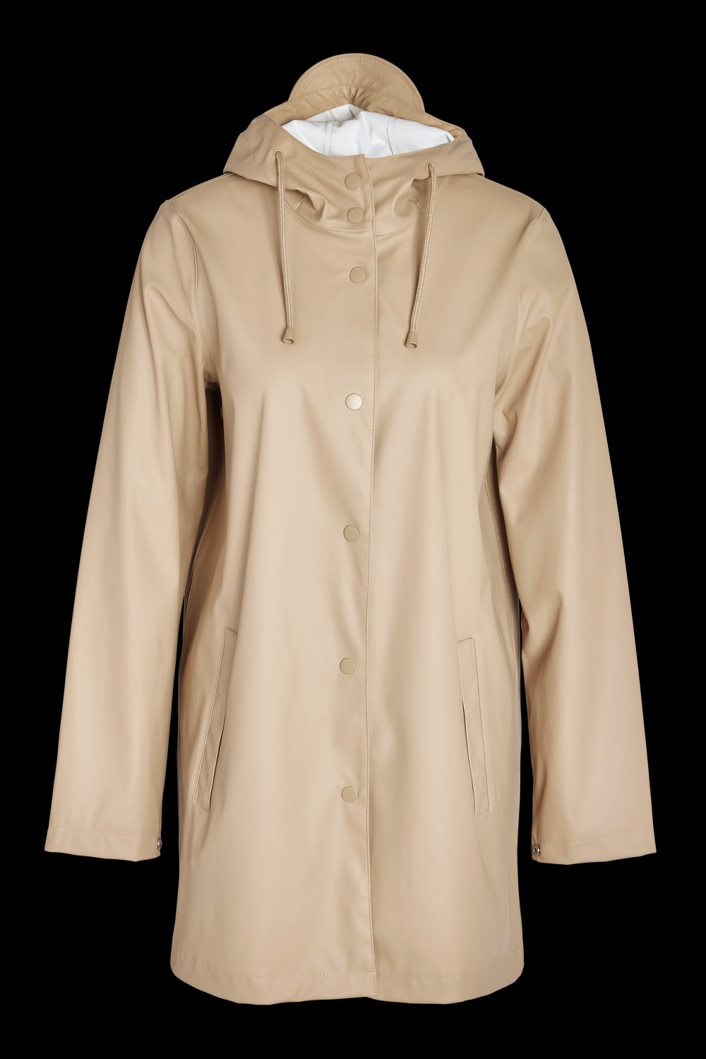 NOISY MAY - Sky L/s A-line Raincoat - Brown