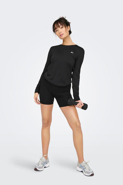 ONLYPLAY - Carmen Life On Ls Reg Tee - Black