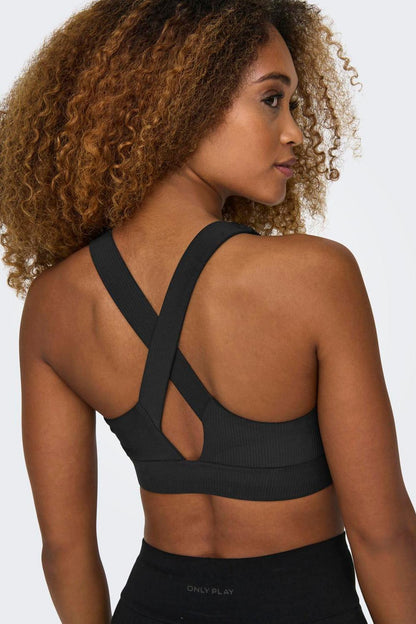 ONLYPLAY - Jana-2 Cross Sports Bra - Black