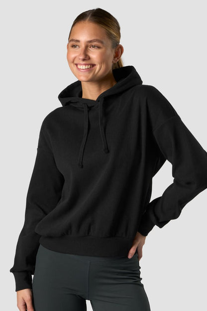 recharge hoodie wmn black