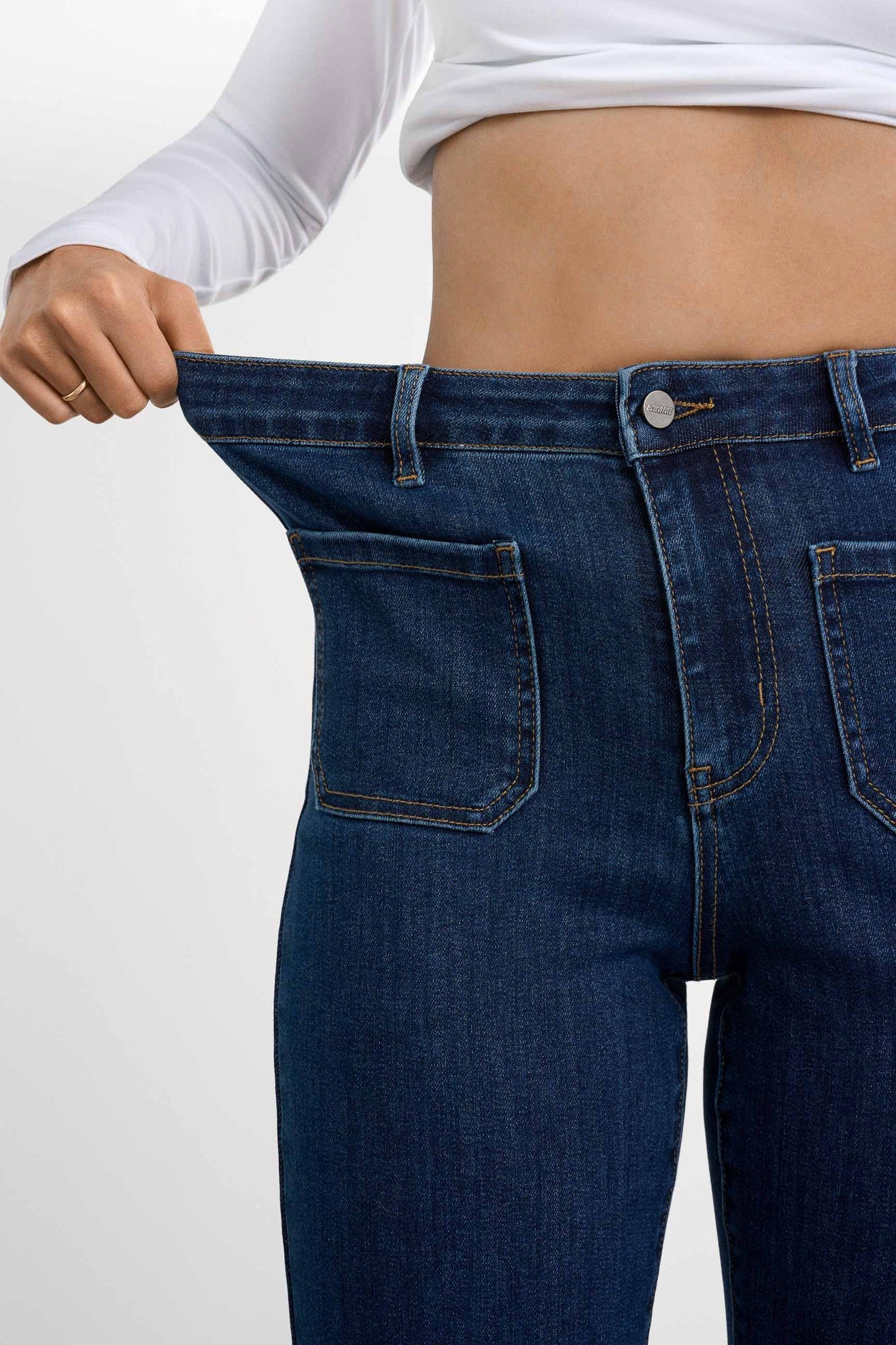 Retro Flared Jeans