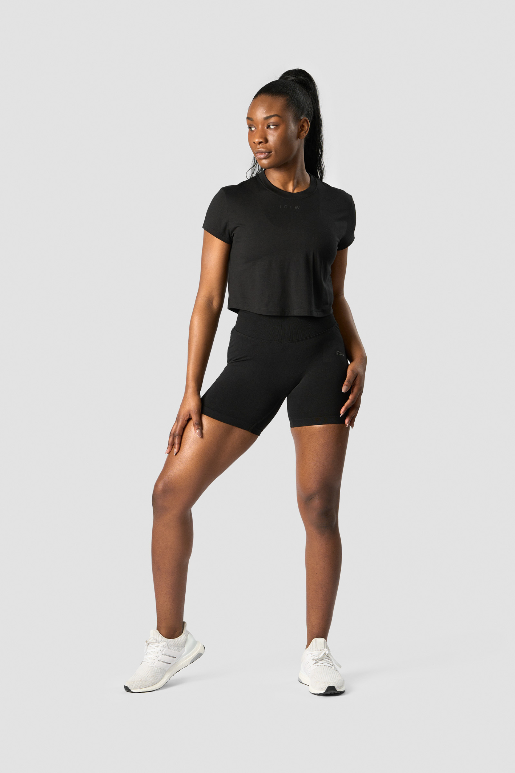 rush seamless shorts - Black - for kvinde - ICANIWILL - Shorts