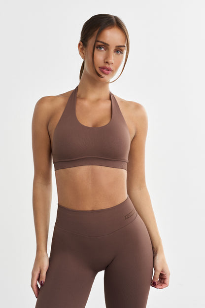 Sculpt Halterneck Sports Bra
