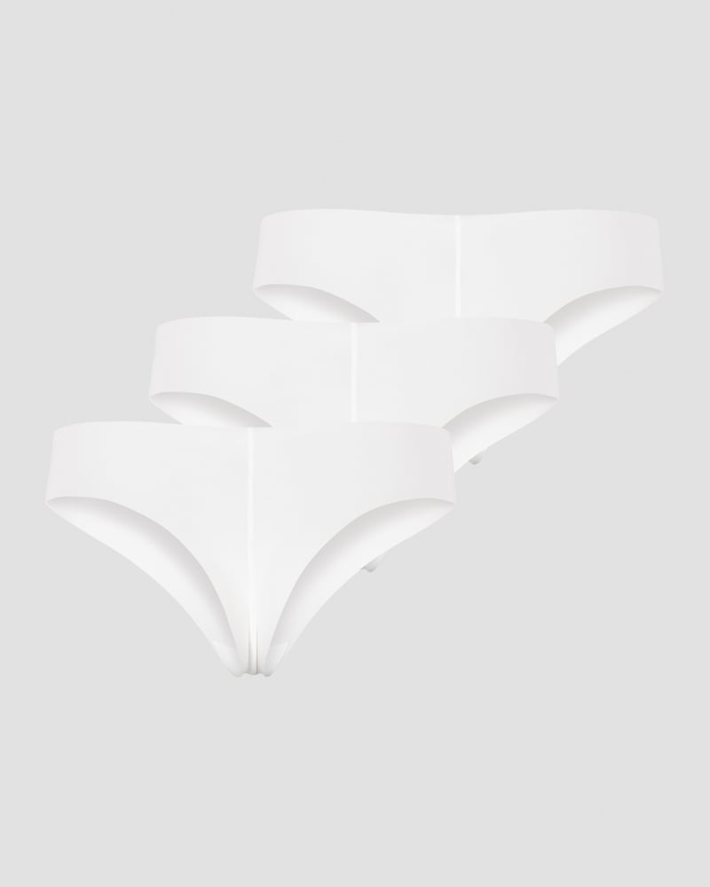 soft thong 3-pack white