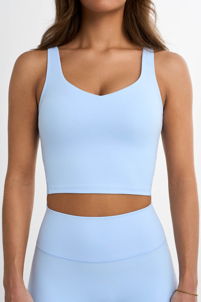 Softy Crop Top - for kvinde - FAMME - Sports Bra