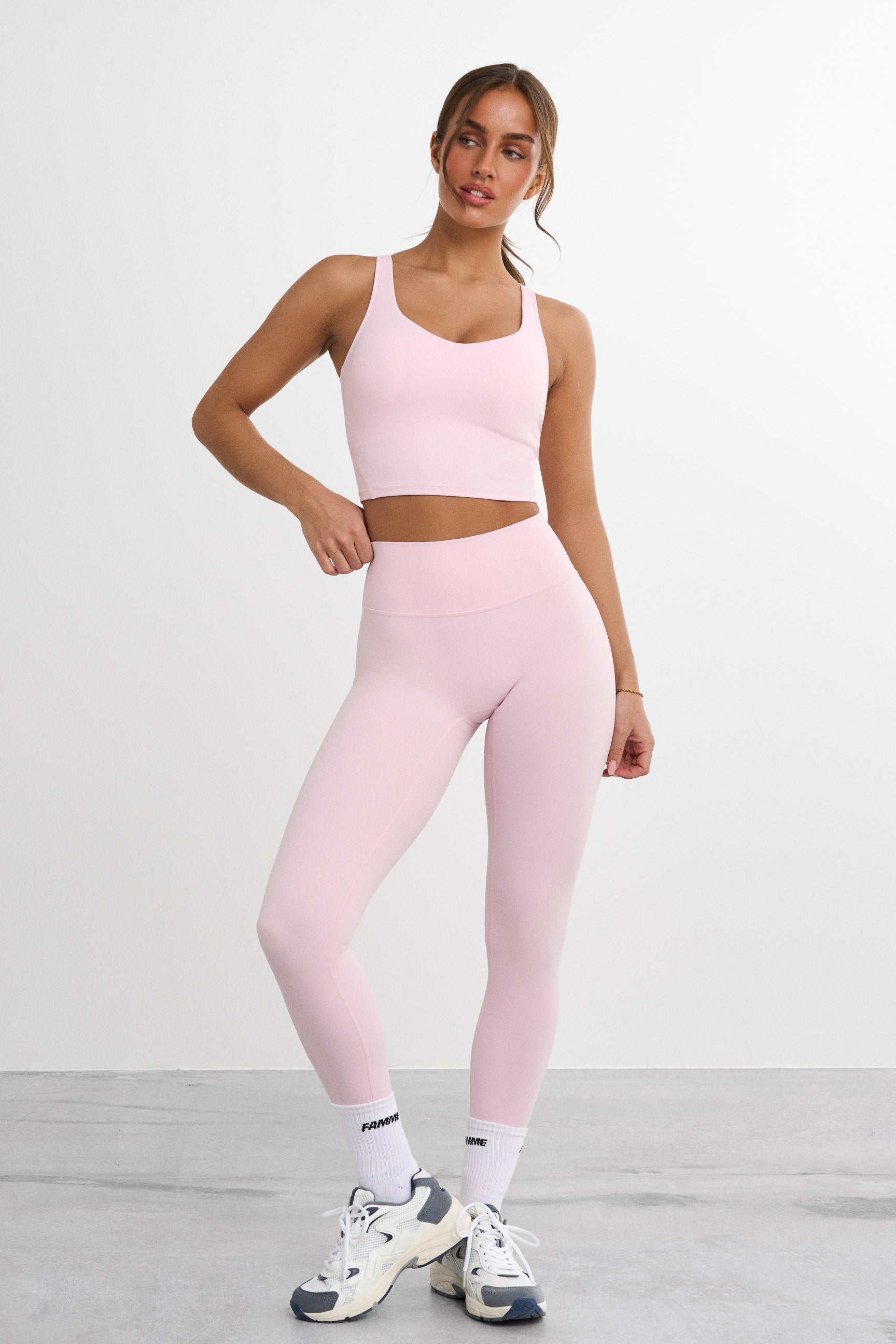 Softy Crop Top - for kvinde - FAMME - Sports Bra